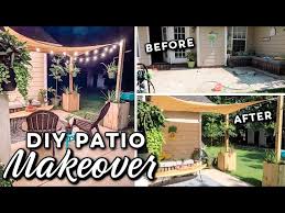 Diy Patio Makeover On A Budget 2021