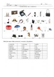 accessories and cosmetics esl