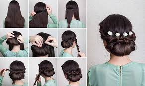 Fokus utama ketika menata rambut adalah membuat ilusi lebih panjang pada wajah. 10 Inspirasi Gaya Rambut Pengantin Untuk Wajah Bulat Wanita22