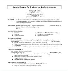 Resume Format For Internship Engineering India Spacesheep Co