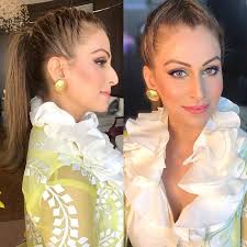 cute hairstyles for mehndi function