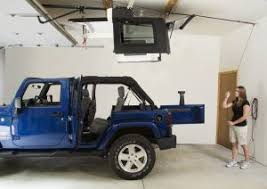 harken hoister garage hard top