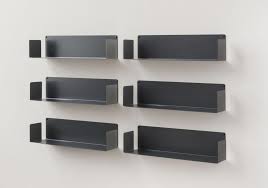 Buy Cd Wall Shelf Gray 60 X 15 Cm Set