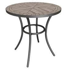 Living Accents Stone Round Bistro Table