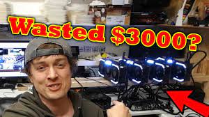 Bitcoin mining's job is to ensure that network transactions comply with the laws. Noob Tries To Build A Bitcoin Mining Rig 2200 Down The Pan Youtube