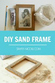 DIY Sand Frame Simply Nicole