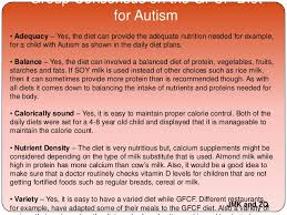 Gfcf Diet For Autism