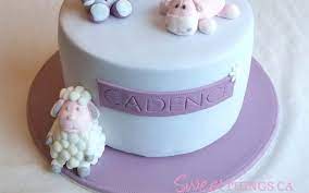 Sweetthings 1st Birthday Cake Pretty Purple Cake gambar png