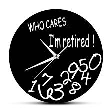You'll love these diy graduation gift ideas. Who Cares I M Retired Funny Retirement Home Decor Wall Clock Round Clock Watch Humorous Retirement Gift For Dad Grandfather Wall Clocks Aliexpress