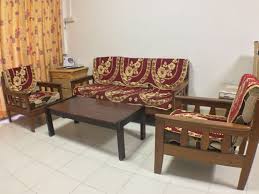 vine wooden sofa set furniture