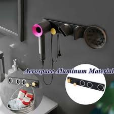 Dyson Hair Dryer Holder Aluminum