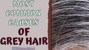 most mon causes of grey hair you