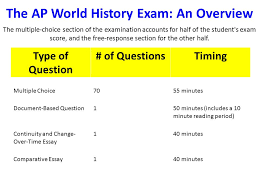 What are some good study tips for the AP World History Exam    Quora AP World History CCOT Essay