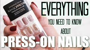 how to apply press on nails tips
