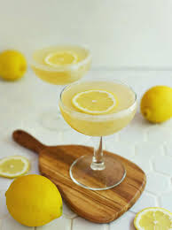 lemon drop martini plus mocktail