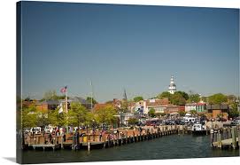 annapolis city docks viewed from mouth