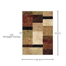 orian rugs trere box copper 8 ft x