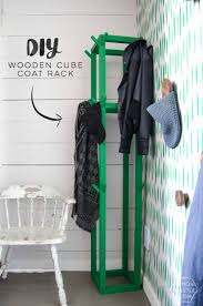 Build a personalized coat rack with one of these free diy plans. Solving The Standing Vs Wall Mounted Coat Rack Dilemma With Diy Ideas