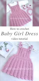 crochet dress for baby easy