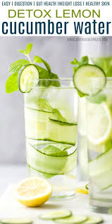 detox lemon cuber water recipe