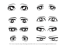Drawing eyes can be a challenge because of. Learn How To Draw Anime Eyes Male Eyes Step By Step Drawing Tutorials