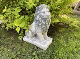 Concrete Lion Statue Cement Lion On