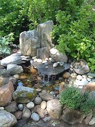 Relaxing Garden And Backyard Waterfalls