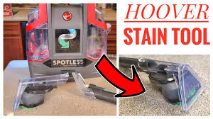hoover spin scrub stain remover