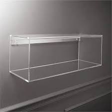 Wall Mounted Clear Acrylic Display Case