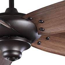Indoor Bronze Ceiling Fan With Downrod