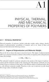 This information is provided in our standard technical product datasheets. Physical Thermal And Mechanical Properties Of Polymers Biosurfaces Wiley Online Library