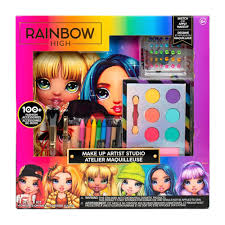 rainbow high make up artist studio