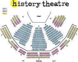 history theatre seating chart theatre