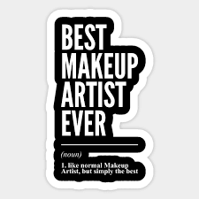 definition makeup artist sticker