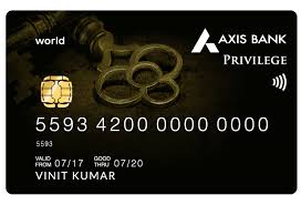 axis bank privilege credit card check