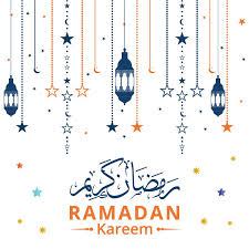 ramadan kareem with stars decoration
