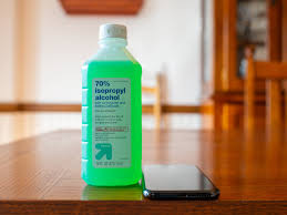if you want to disinfect your phone do