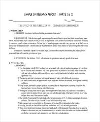 15 Research Report Examples Pdf Word Google Docs Apple Pages
