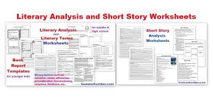 short story ysis worksheets