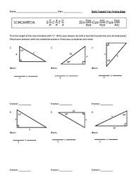 Triangles gina wilson 2014 unit 4 congruent triangles answer key gina 3. Find Missing Side Trig Worksheets Teaching Resources Tpt