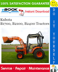 I did a thread search and found one that said the cylinders were relatively easy to rebuild so i went ahead and got the seal kits. Kubota B1700 B2100 B2400 Tractors Service Repair Manual Repair Manuals Kubota Tractors