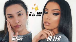 0 to 100 makeup transformation go to
