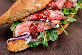 steak sandwich with ballymaloe steak