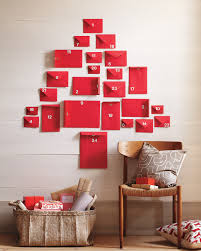 This idea is not only helpful, it's colorful and fun. 12 Advent Calendar Ideas For The Countdown To Christmas Martha Stewart