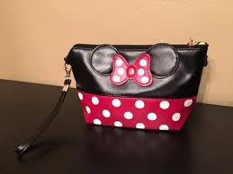 personalized minnie mouse makeup clutch