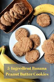 5 Ingredient Peanut Butter Banana Cookies gambar png