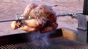 rotisserie turkey on the wyldside using