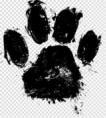 paw dog paw prints transpa