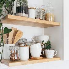 Modern Wood Floating Shelves Custom