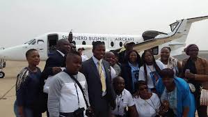 Prophet shepherd huxley bushiri who was born on 20 february 1983, also. Prophet Bushiri S Homecoming On Private Plane From South Africa Base Malawi Nyasa Times News From Malawi About Malawi